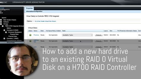 how to test sas hard drive h700|poweredge raid h700 manual.